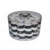Tambor 60 Overgrips Blancos Perforados