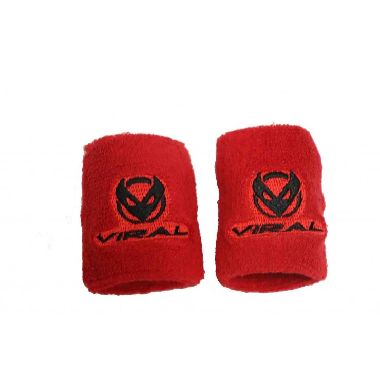 Muñequera roja - Pack de 2
