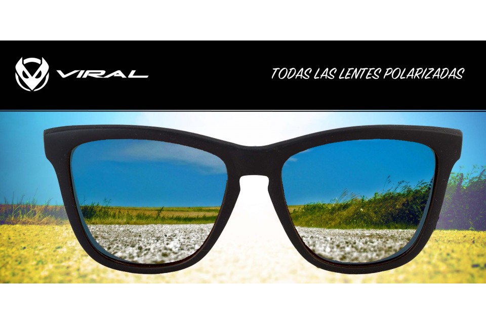 TODAS NUESTRAS LENTES SON POLARIZADAS