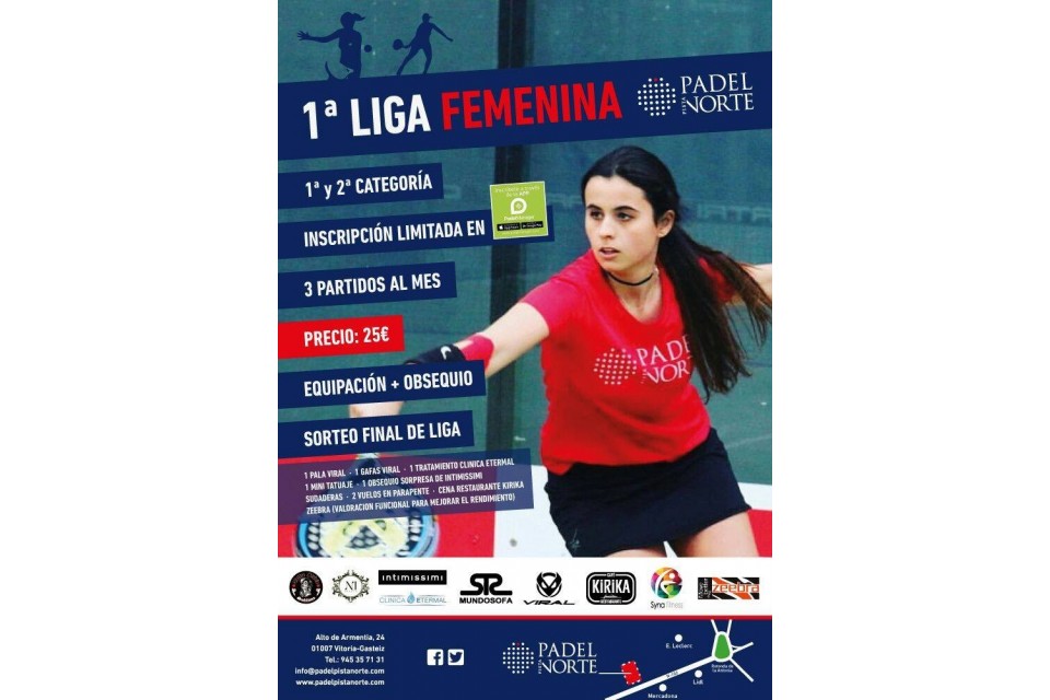 1ª Liga femenina de la mano de Viral y Padel Manager