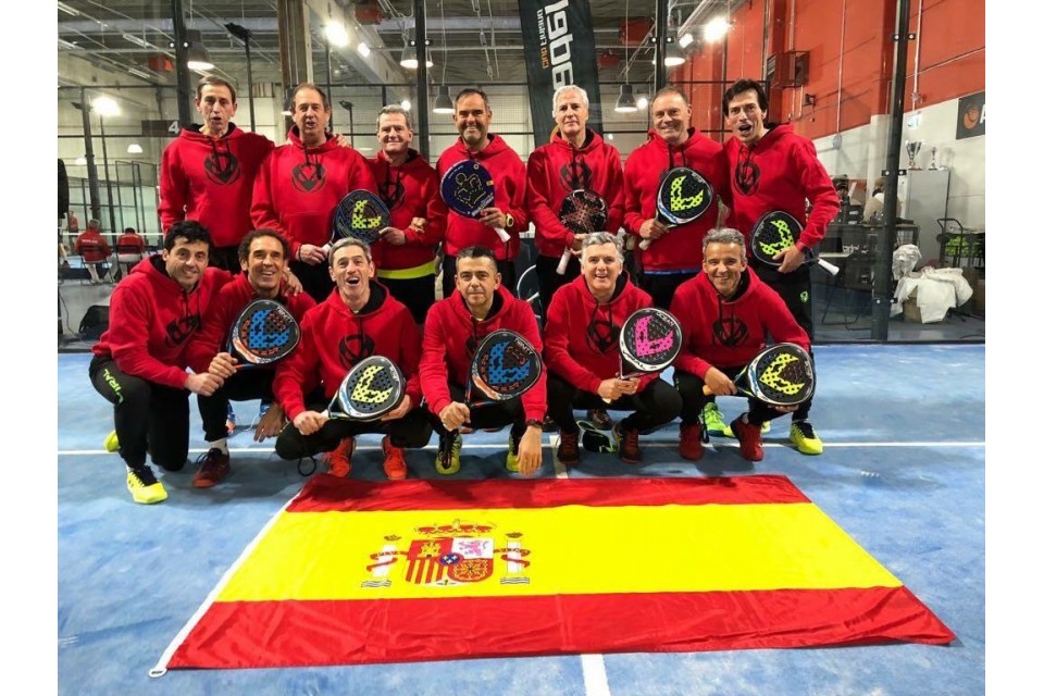 PADEL VIRAL SPORT CLUB CAMPEONES en el Torneo Internacional por Equipos de Veteranos